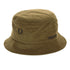 FRED PERRY HW6690 R44 SHADED STONE/BLACK CORD BUCKET HAT S